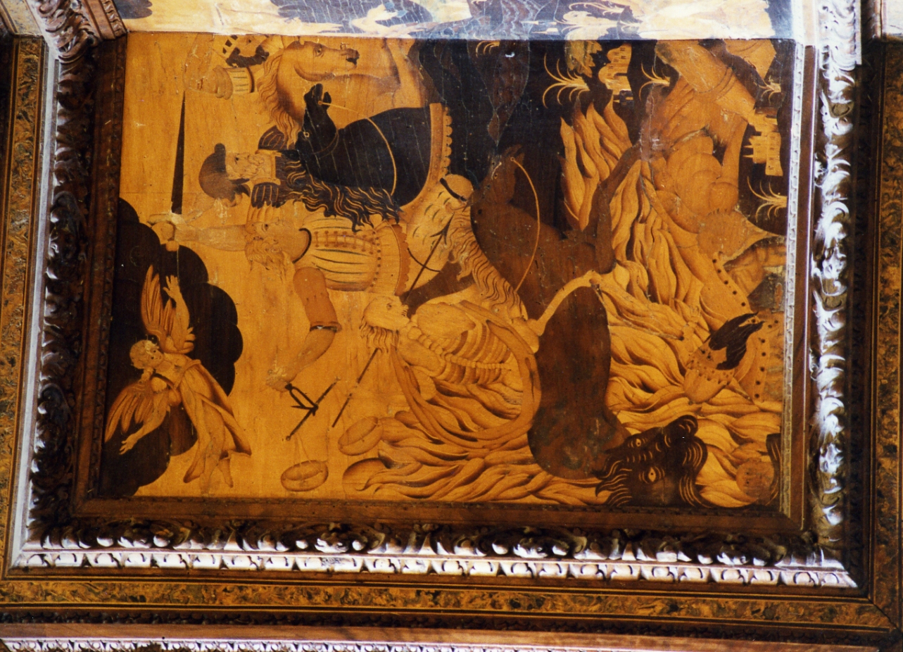 angeli (pannello) di Ferraro Nunzio, Ducha Lorenzo (secc. XVI/ XVII)