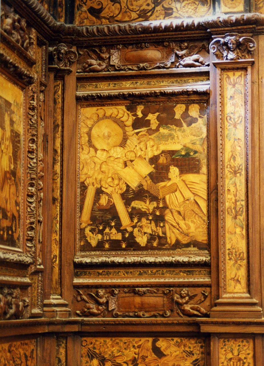 putti (cornice) di Ducha Lorenzo (secc. XVI/ XVII)