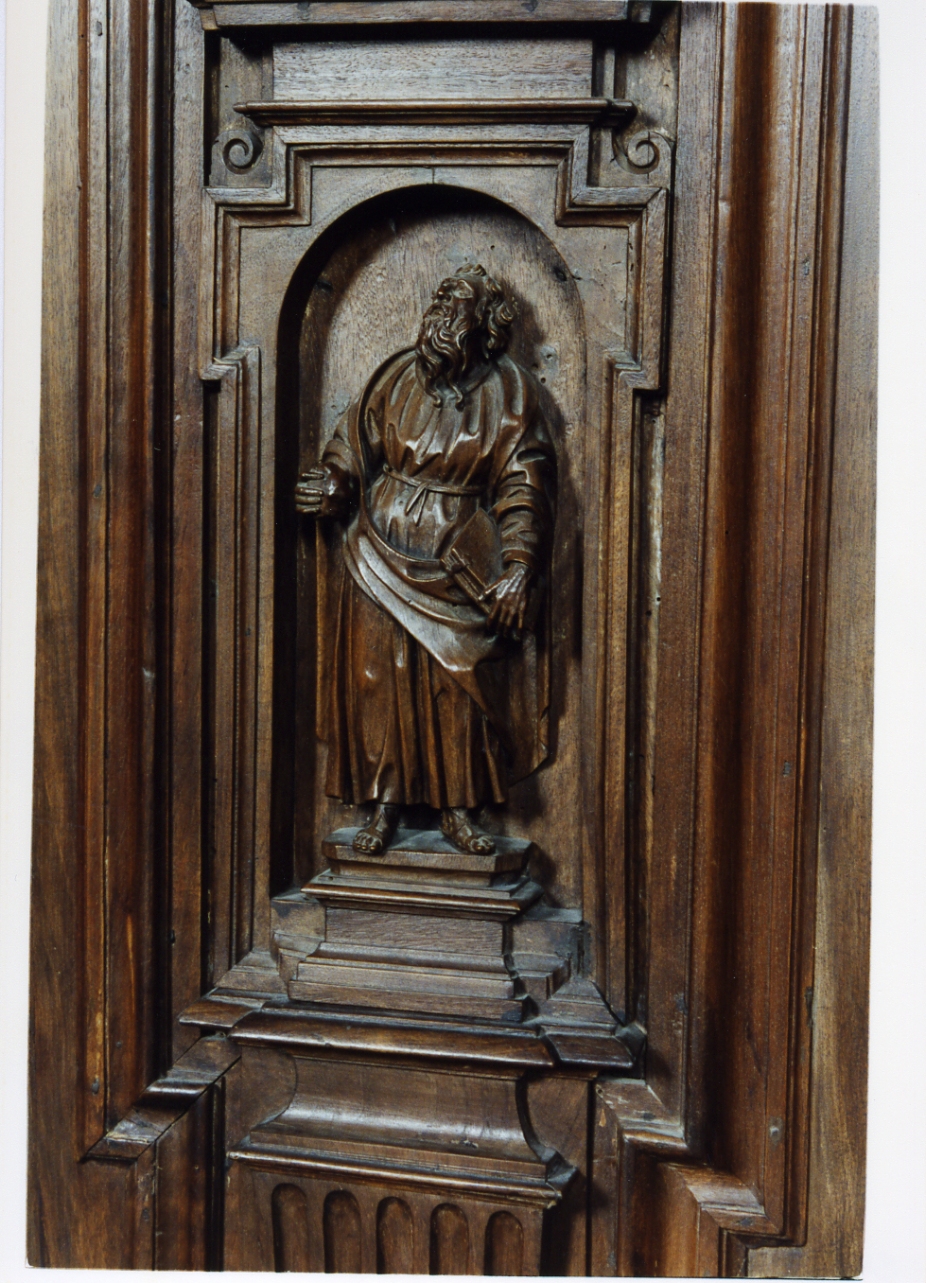 Santo (statuetta) di De Orio Orazio (sec. XVII)