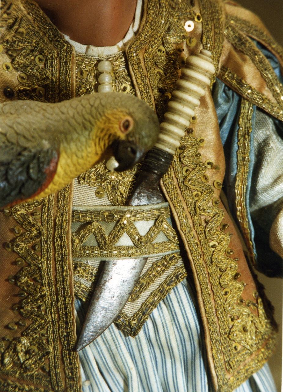 coltello (scultura miniaturistica) - bottega napoletana (secc. XVIII/ XIX)