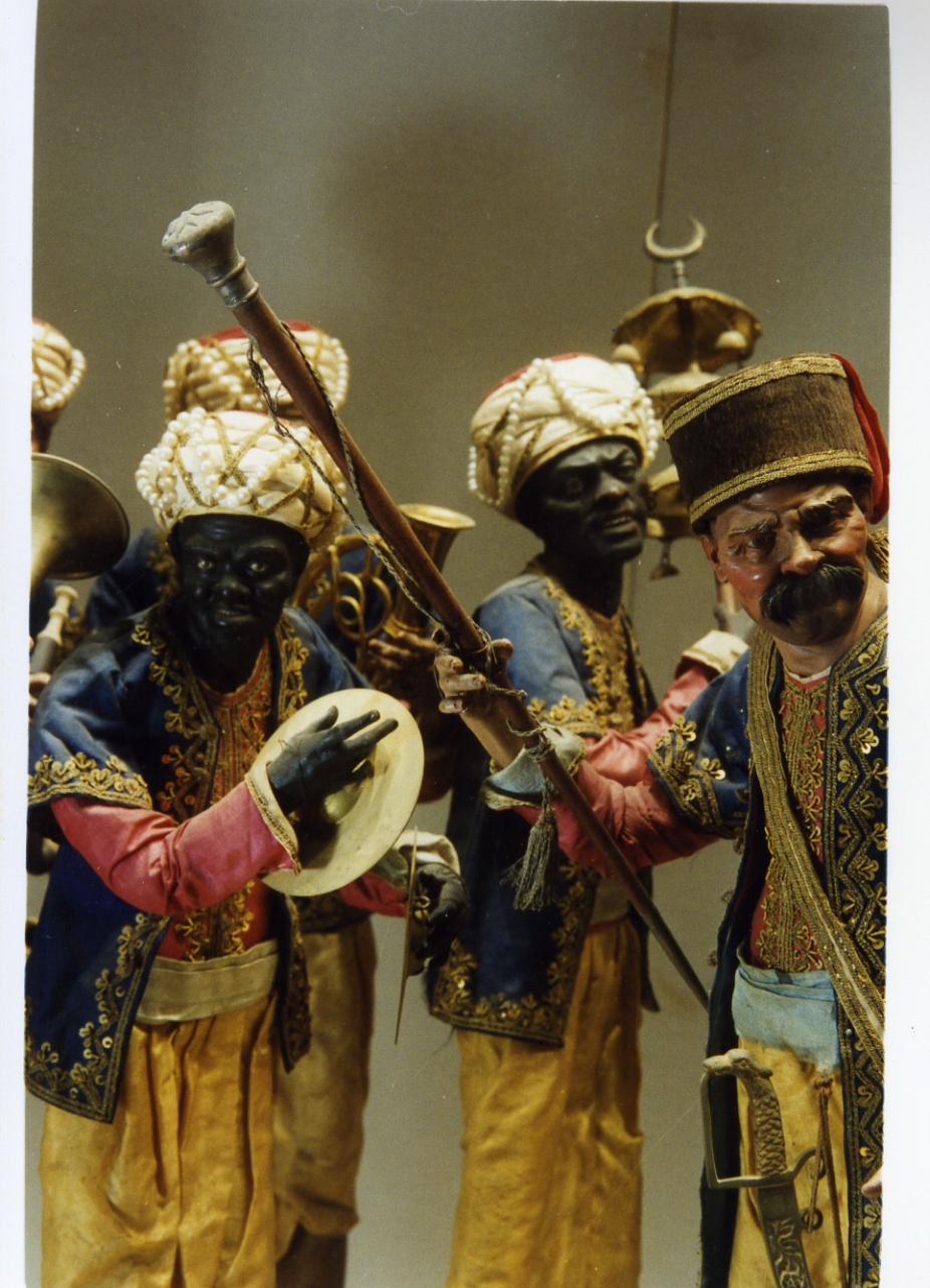 bastone (scultura miniaturistica) - bottega napoletana (secc. XVIII/ XIX)