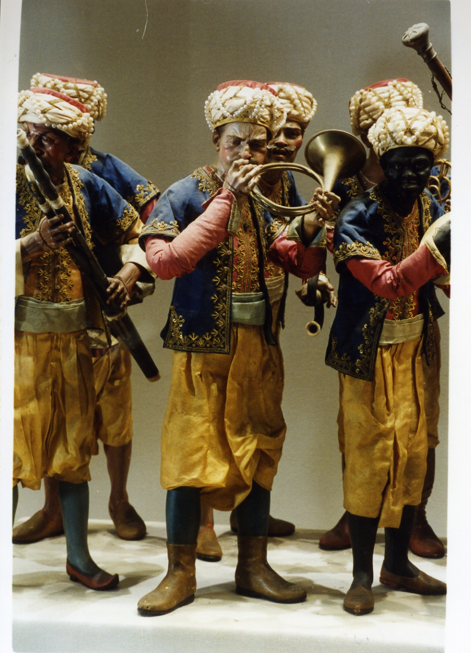 figura maschile (statuetta di presepio) - bottega napoletana (secc. XVIII/ XIX)