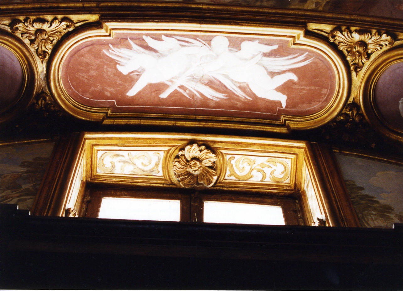 motivi decorativi (dipinto) - bottega napoletana (sec. XVIII)
