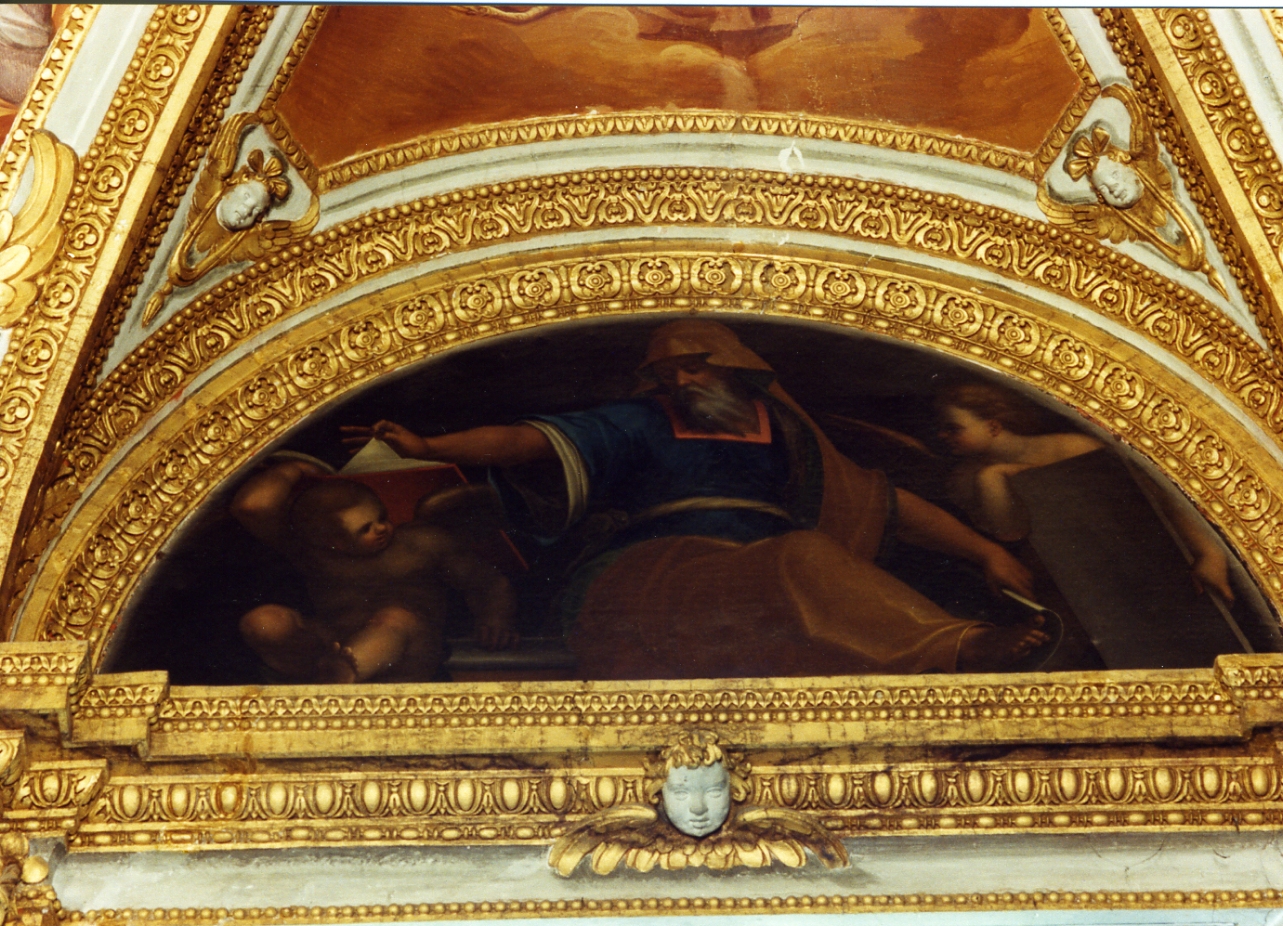 profeta (dipinto) di Tavarone Lazzaro detto Bisaccione (sec. XVI)