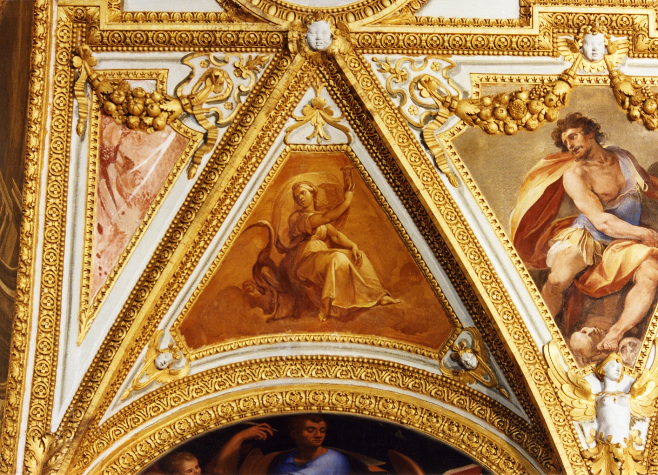 figura allegorica femminile (dipinto) di Cesari Giuseppe detto Cavalier d'Arpino (sec. XVI)