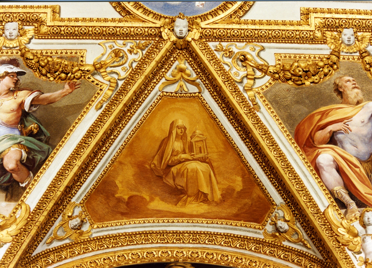 figura allegorica femminile (dipinto) di Cesari Giuseppe detto Cavalier d'Arpino (sec. XVI)