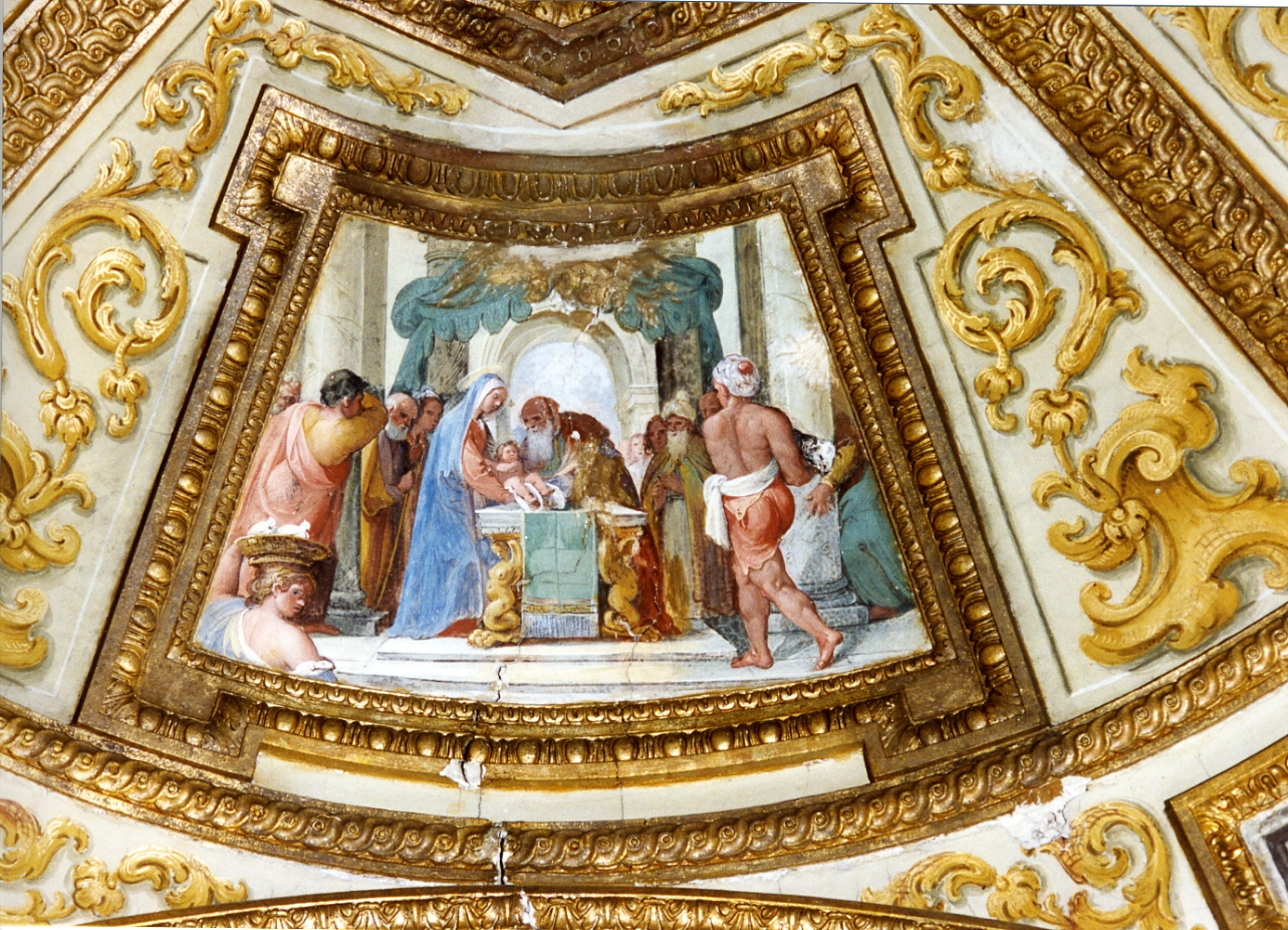 cornice, serie - bottega napoletana (sec. XVI)