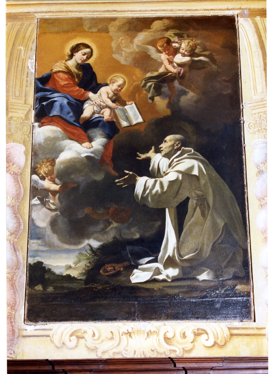 San Bruno riceve la regola dell'ordine (dipinto) di Vouet Simon (sec. XVII)