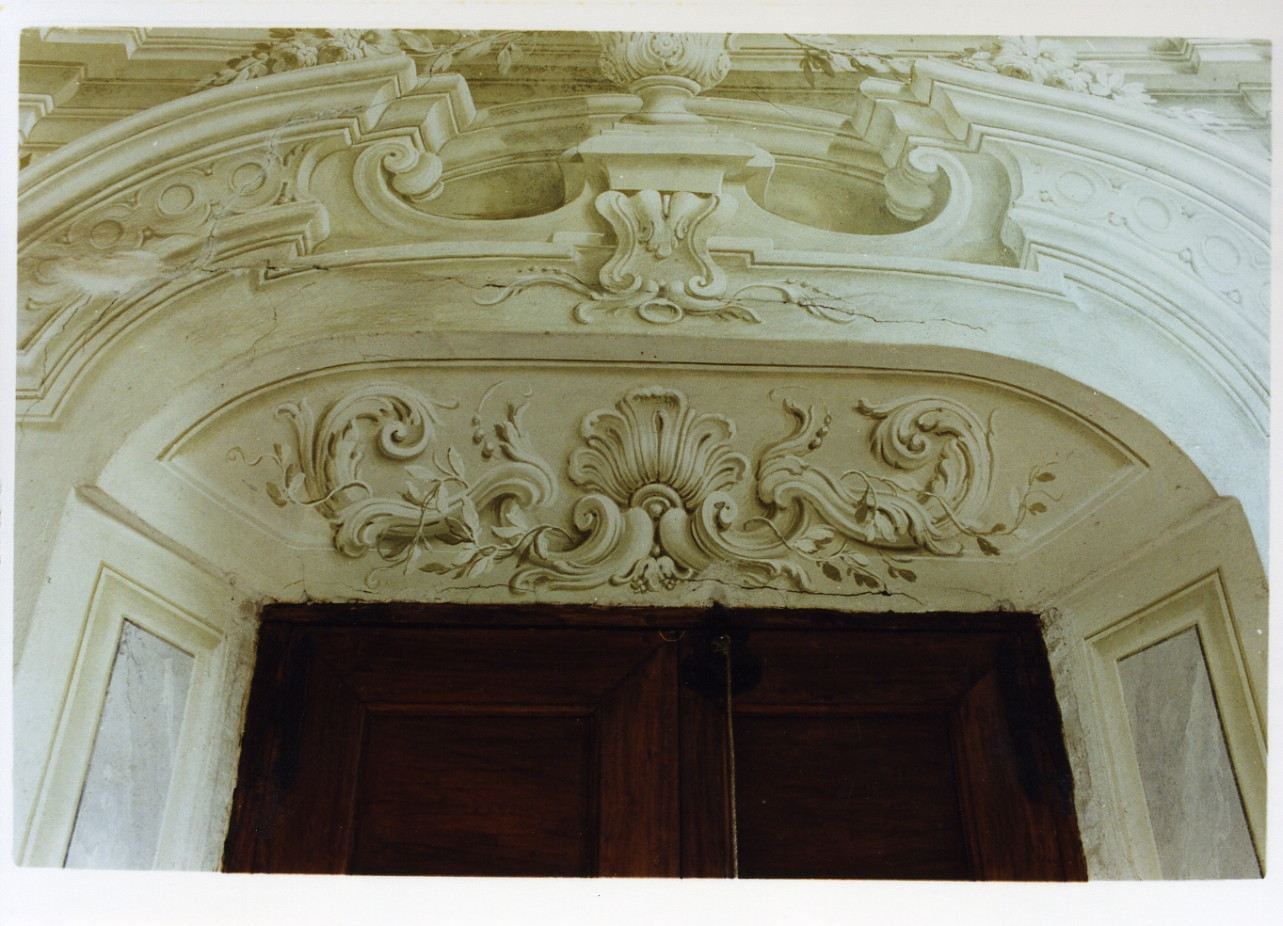 motivi decorativi vegetali (dipinto, elemento d'insieme) di Natali Giovan Battista (sec. XVIII)