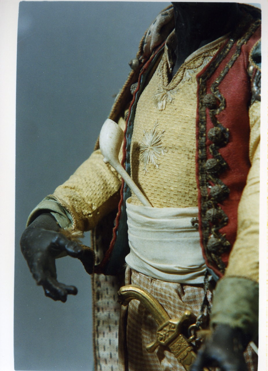 pipa (scultura miniaturistica) - bottega napoletana (secc. XVIII/ XIX)