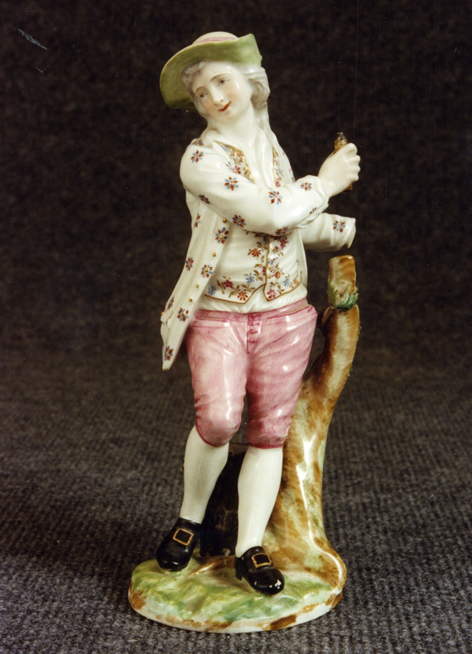 giovane (statuetta) - manifattura di Capodimonte (sec. XVIII)
