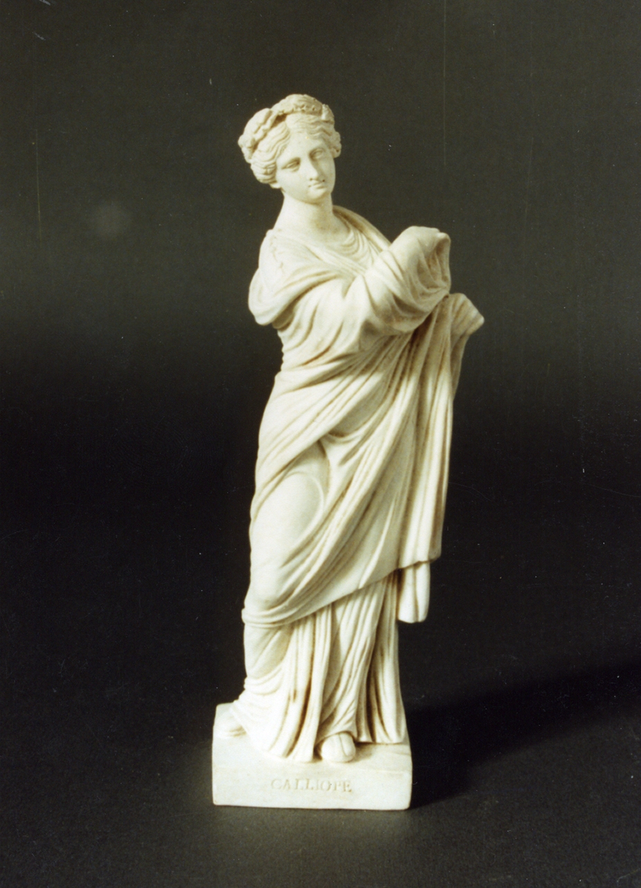 Calliope (statuetta) - Real Fabbrica di Napoli (sec. XIX)