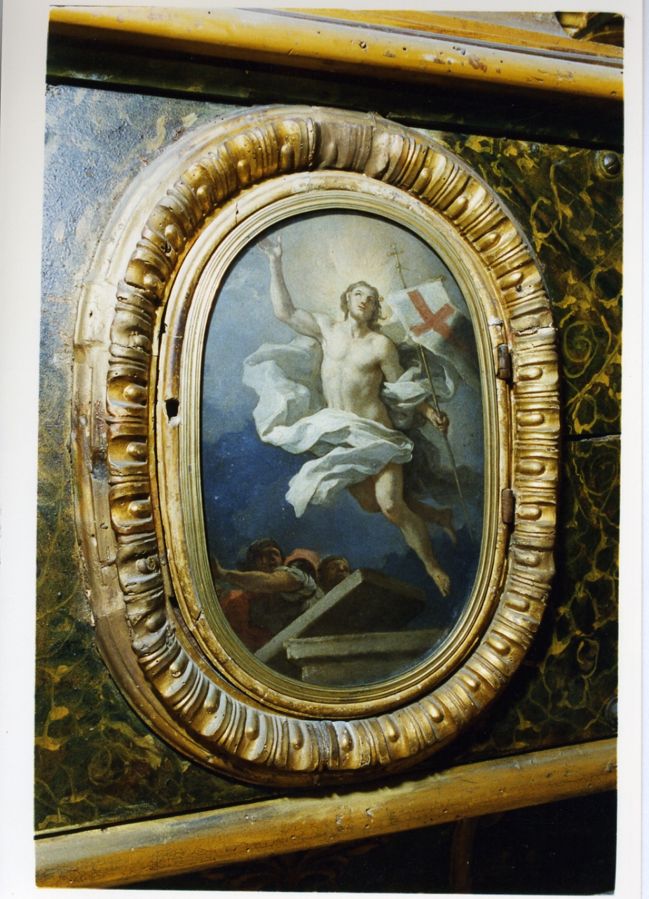 Cristo risorto (dipinto) di Solimena Francesco detto Abate Ciccio (primo quarto sec. XVIII)
