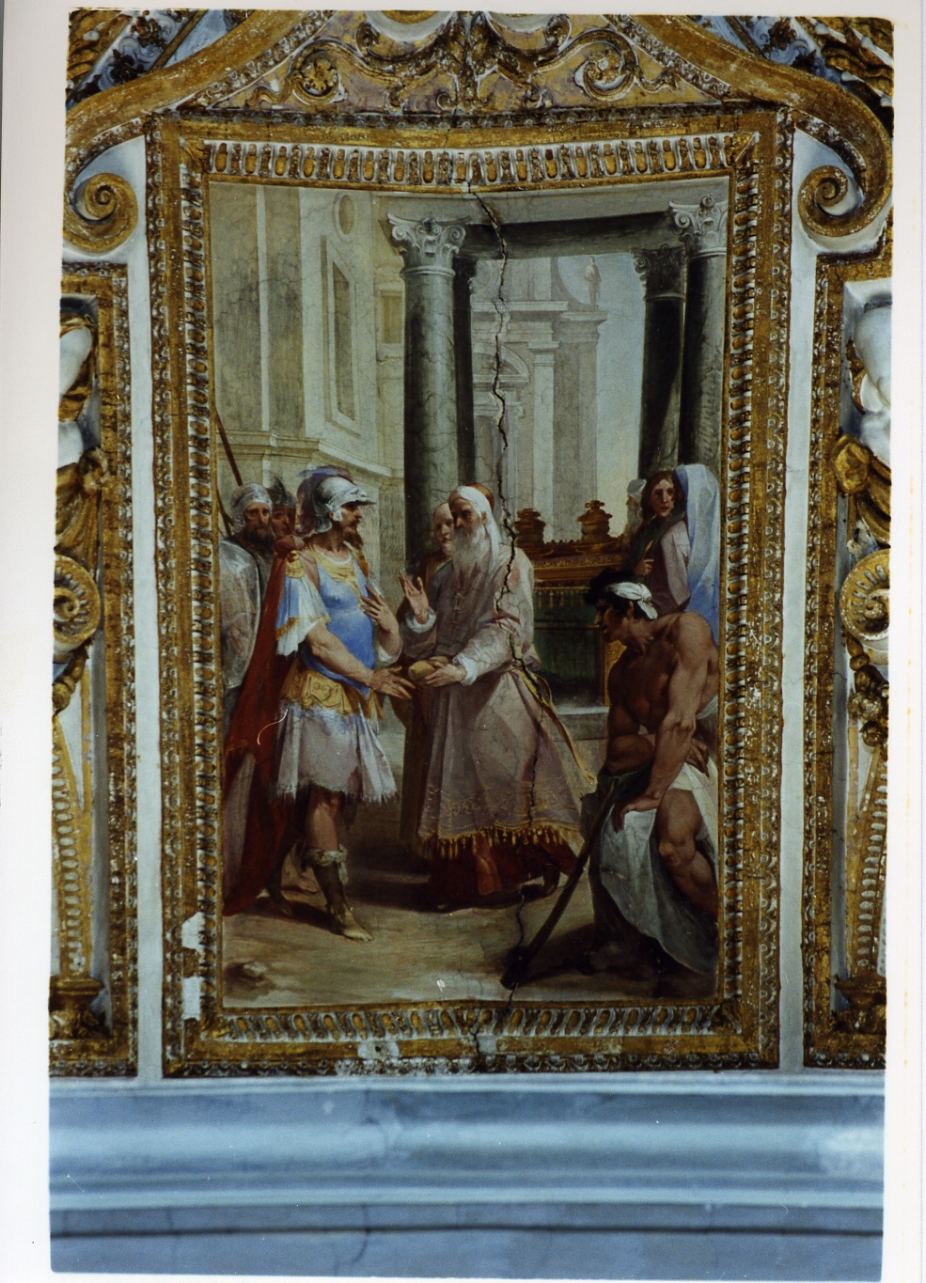 cena in casa del Fariseo (dipinto) di Cesari Giuseppe detto Cavalier d'Arpino (sec. XVI)