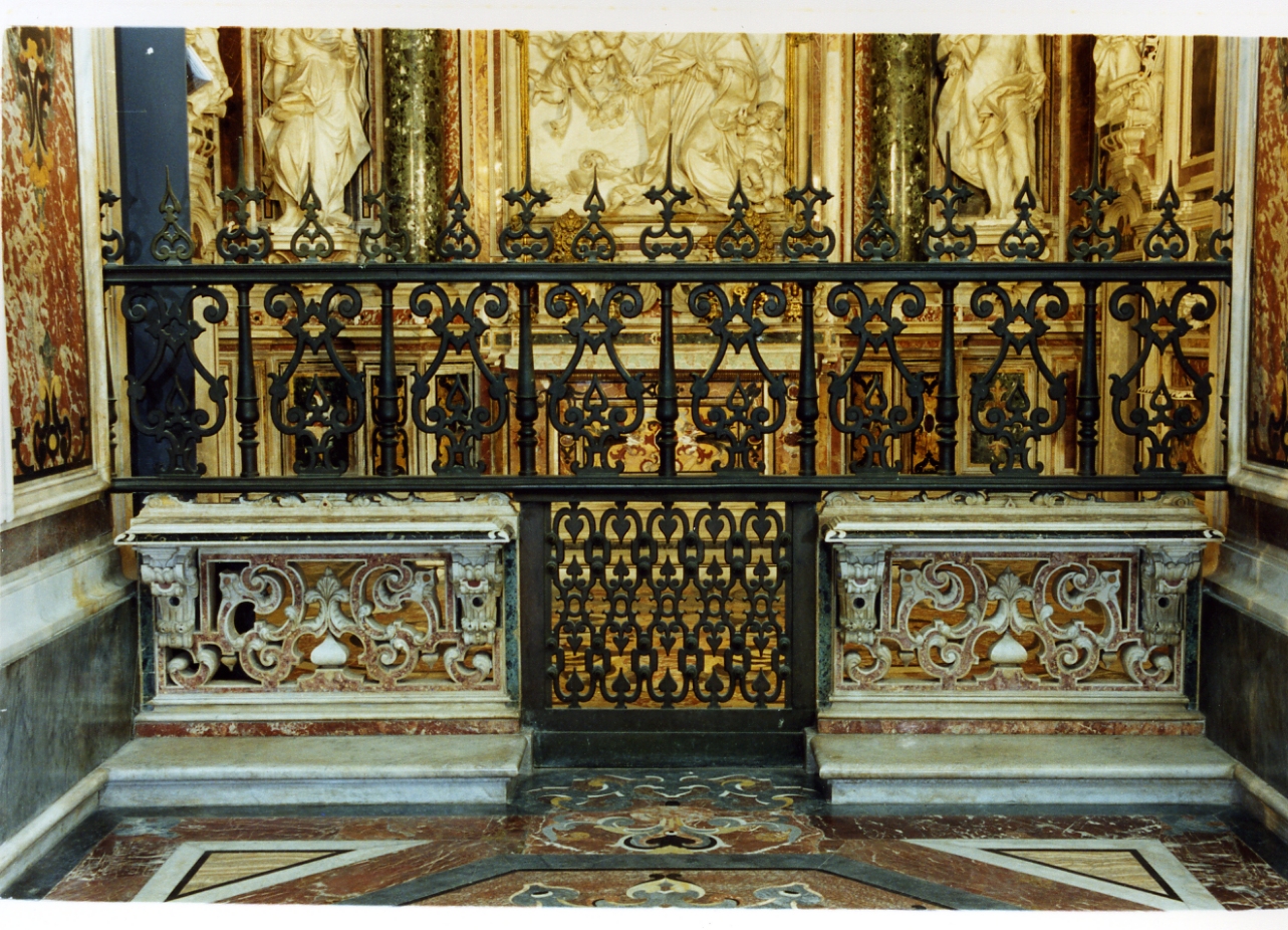 cancellata, serie - bottega italiana (sec. XVII)