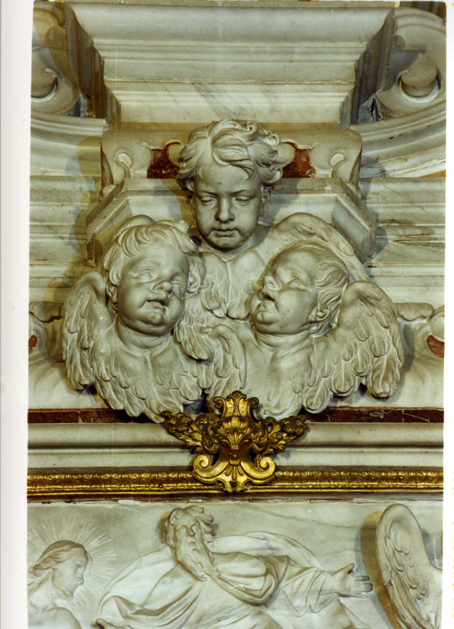 cherubini (rilievo) di Vaccaro Domenico Antonio (sec. XVIII)