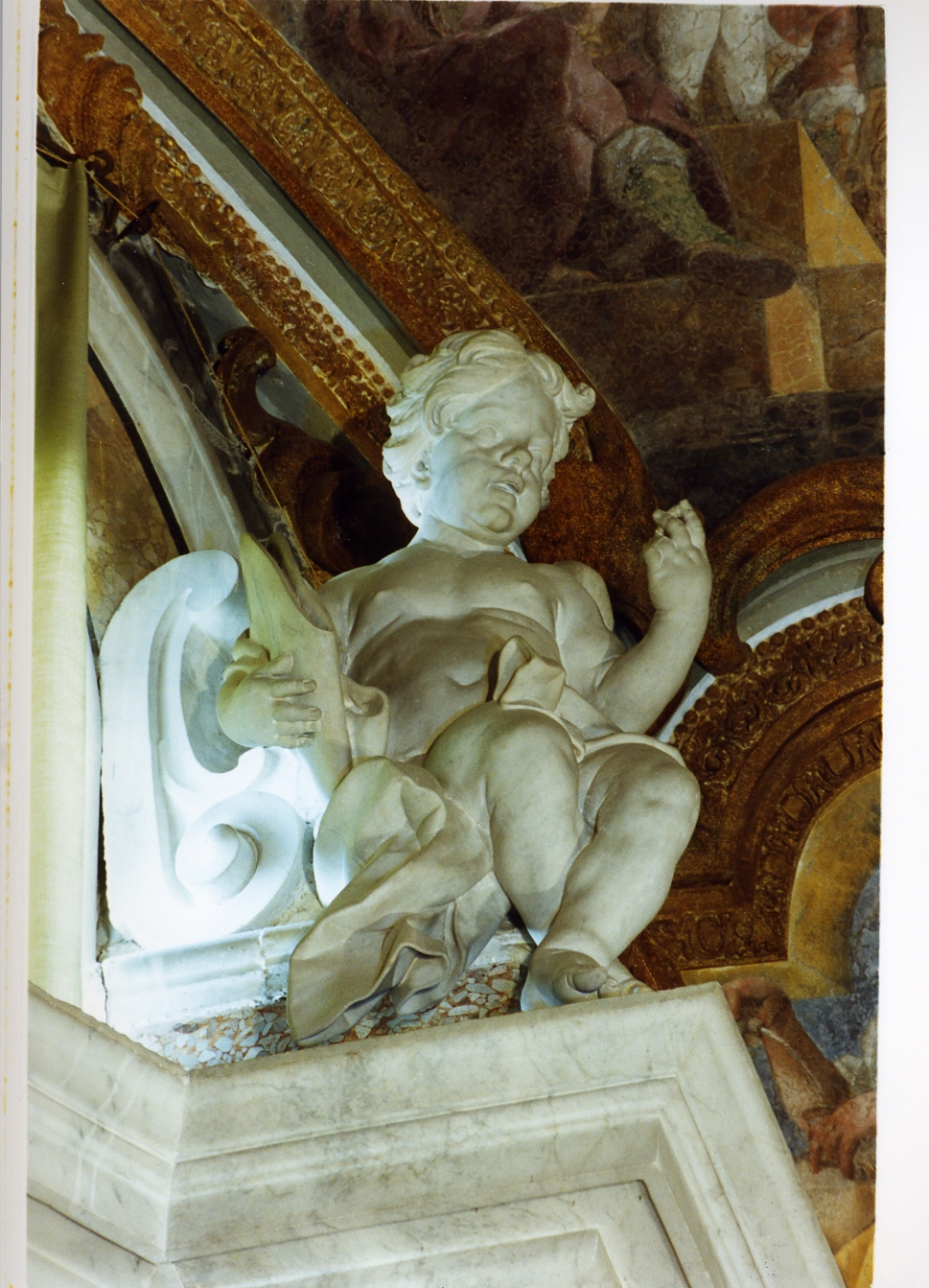 putto (decorazione plastica) di Vaccaro Domenico Antonio (sec. XVIII)