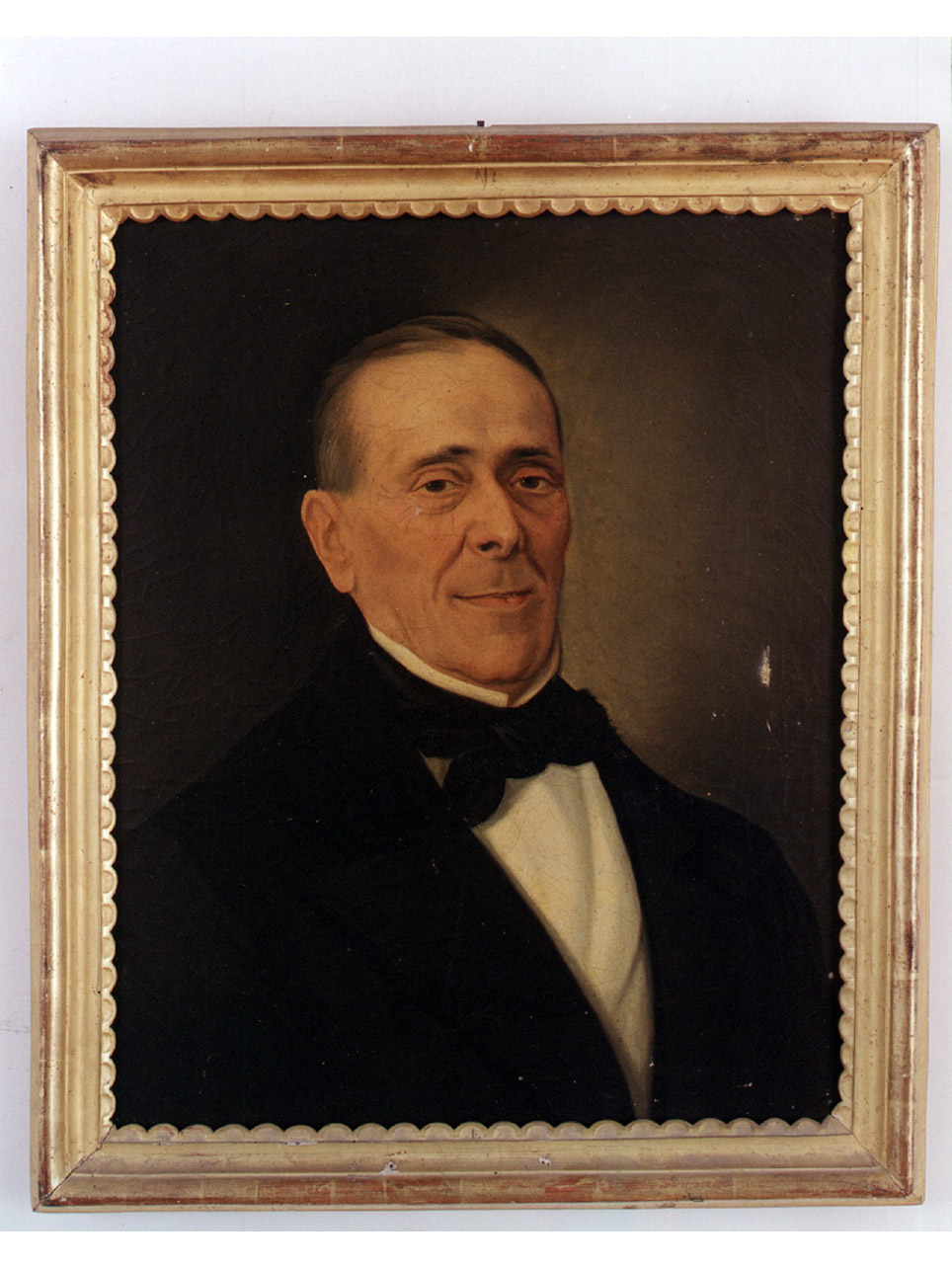 ritratto d'uomo (dipinto) - ambito napoletano (sec. XIX)