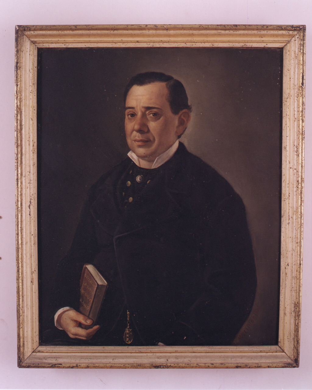 ritratto d'uomo (dipinto, opera isolata) - ambito italiano (sec. XIX)