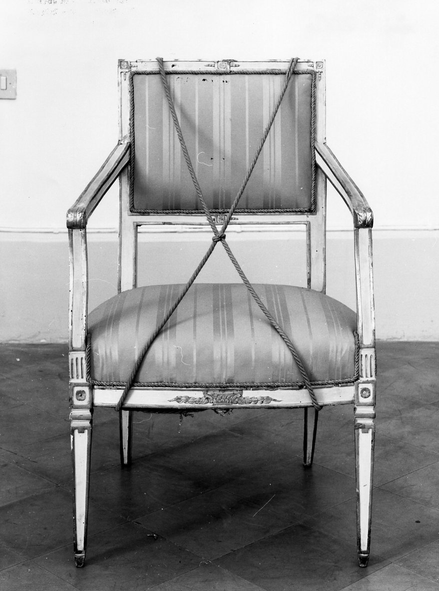 sedia, serie - bottega napoletana (sec. XIX)