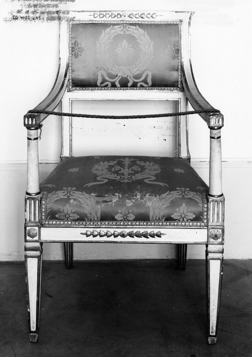 sedia, serie - bottega napoletana (sec. XIX)