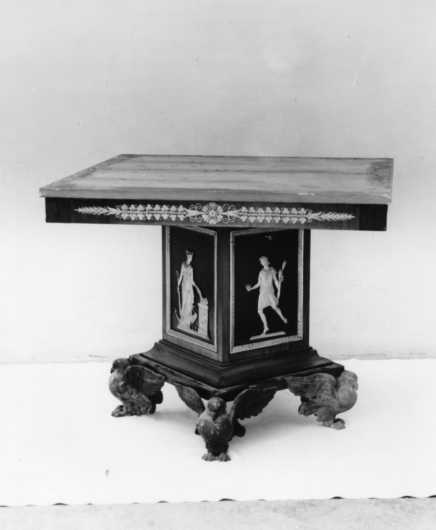 tavolo - bottega napoletana (sec. XIX)