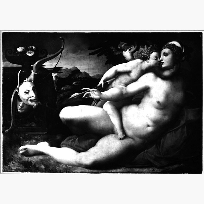 Venere e Cupido (dipinto) di Van der Borcht Hendrick (sec. XVI)