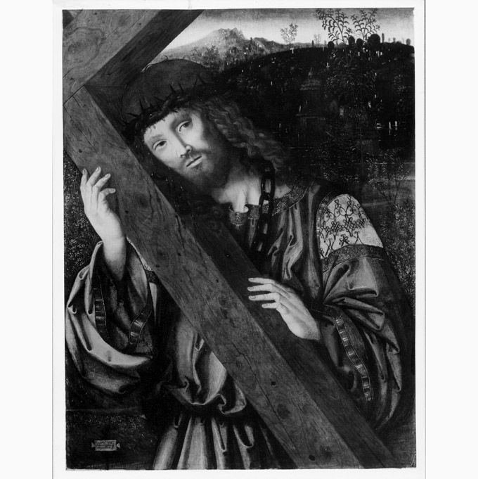 Cristo portacroce (dipinto) di Zaganelli Francesco (sec. XVI)