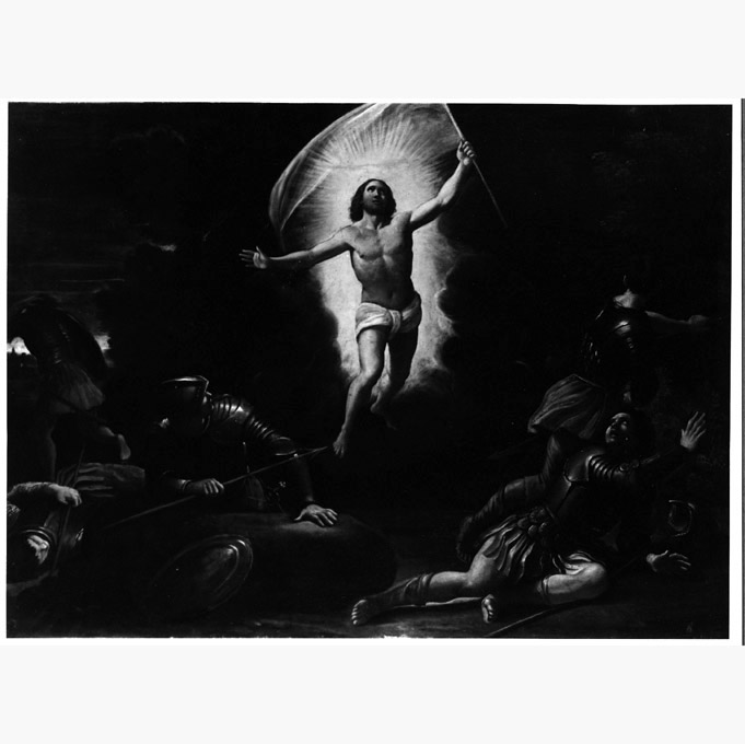 resurrezione di Cristo (dipinto, opera isolata) di Badalocchio Sisto (primo quarto sec. XVII)