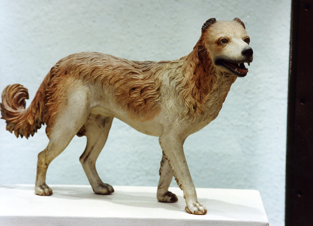 cane (scultura miniaturistica) - manifattura napoletana (secc. XVIII/ XIX)