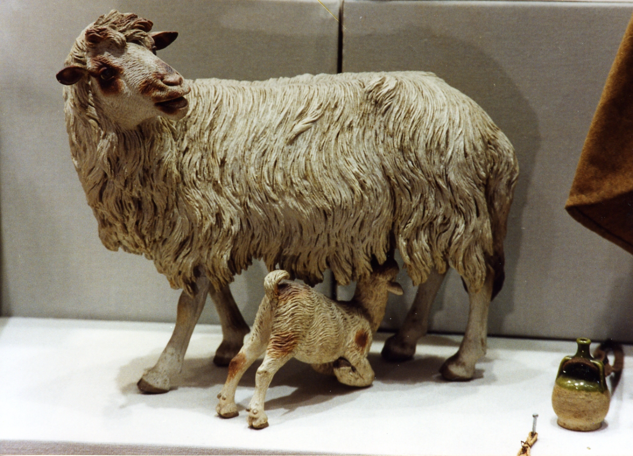 animali (scultura miniaturistica) - manifattura napoletana (secc. XVIII/ XIX)
