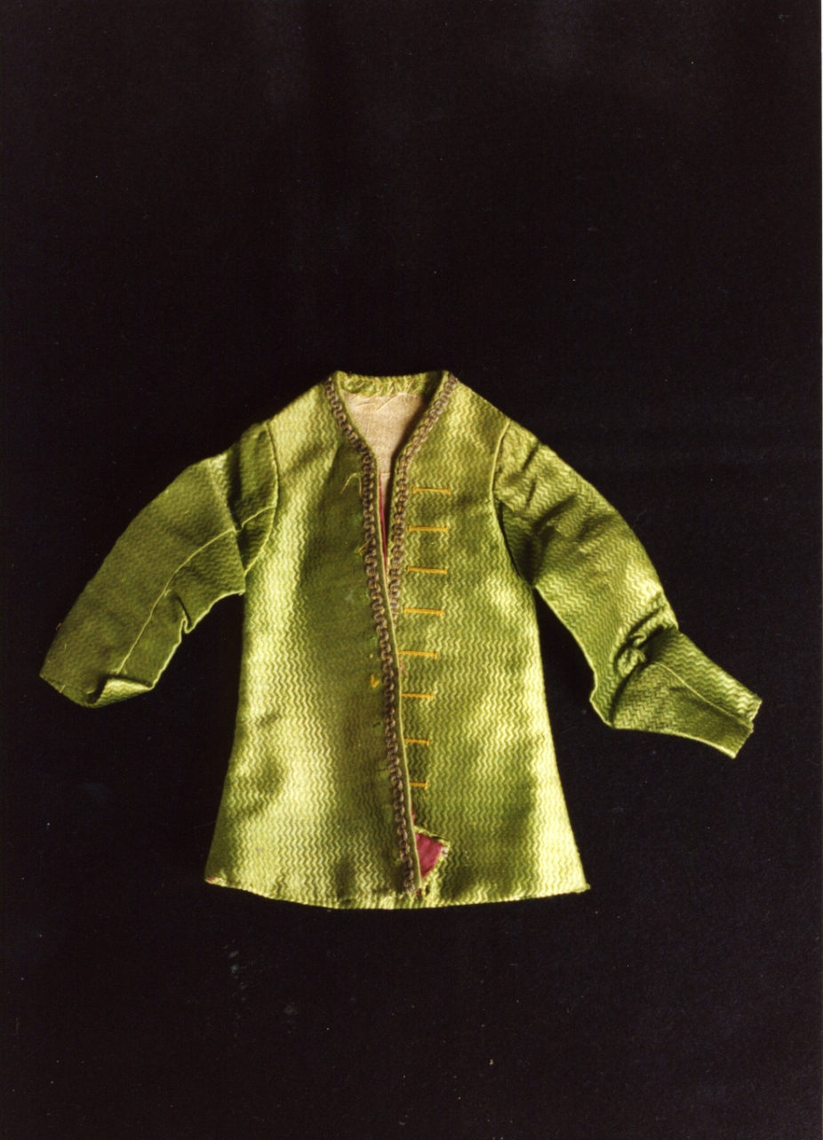 abito maschile - manifattura napoletana (secc. XVIII/ XIX)