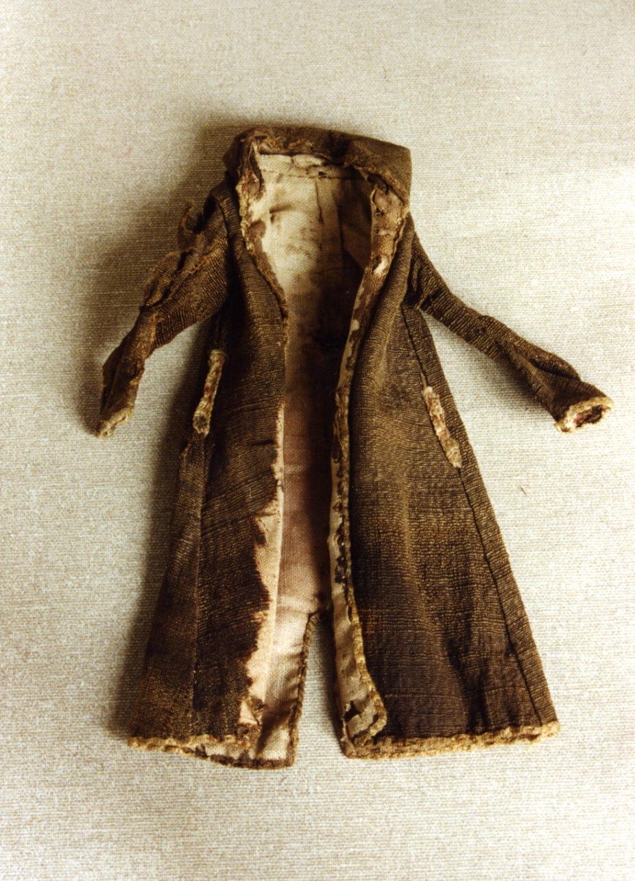 abito maschile - manifattura napoletana (secc. XVIII/ XIX)