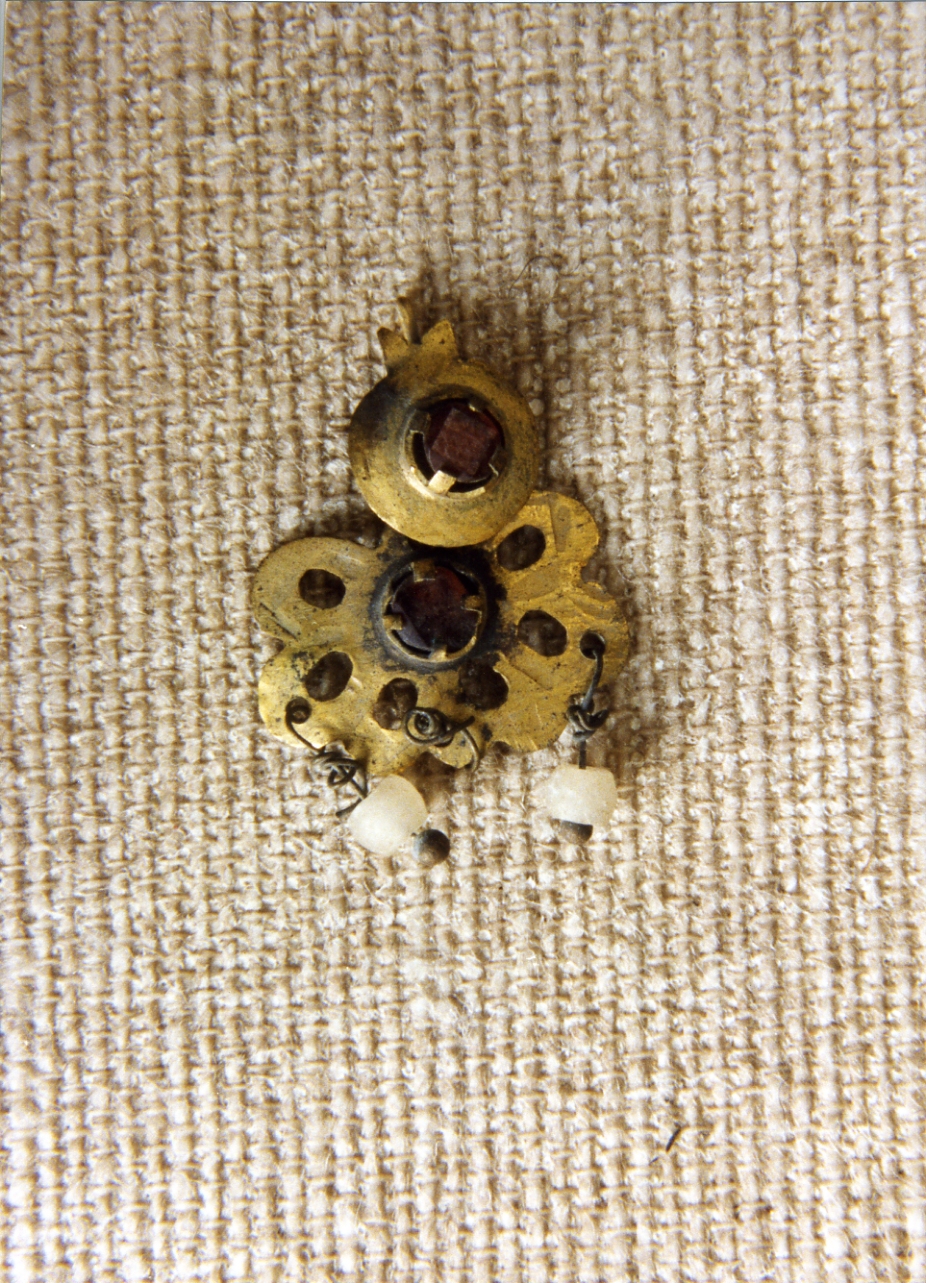 orecchino - manifattura napoletana (secc. XVIII/ XIX)