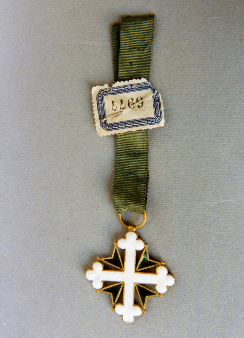 croce - bottega italiana (sec. XIX)