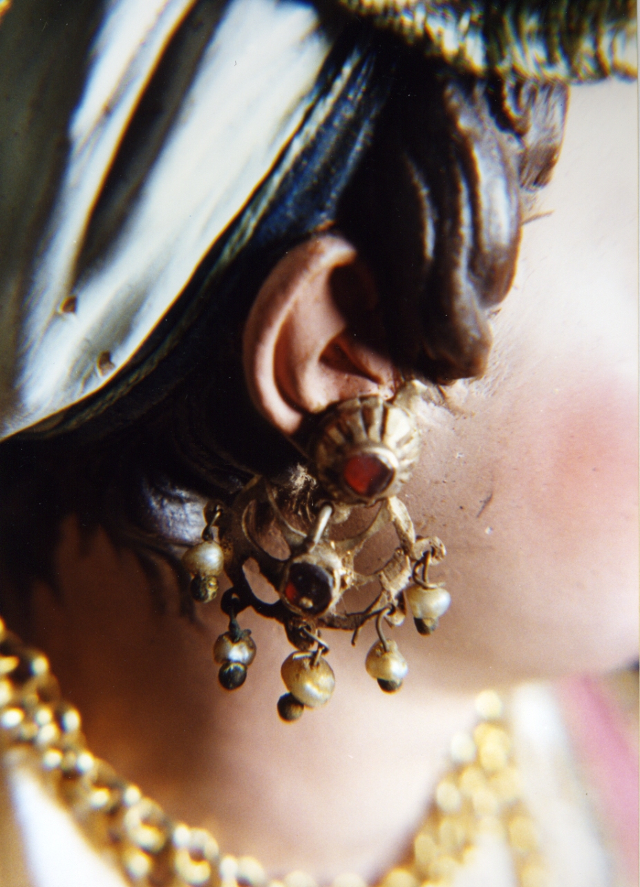 orecchino, serie - manifattura napoletana (secc. XVIII/ XIX)