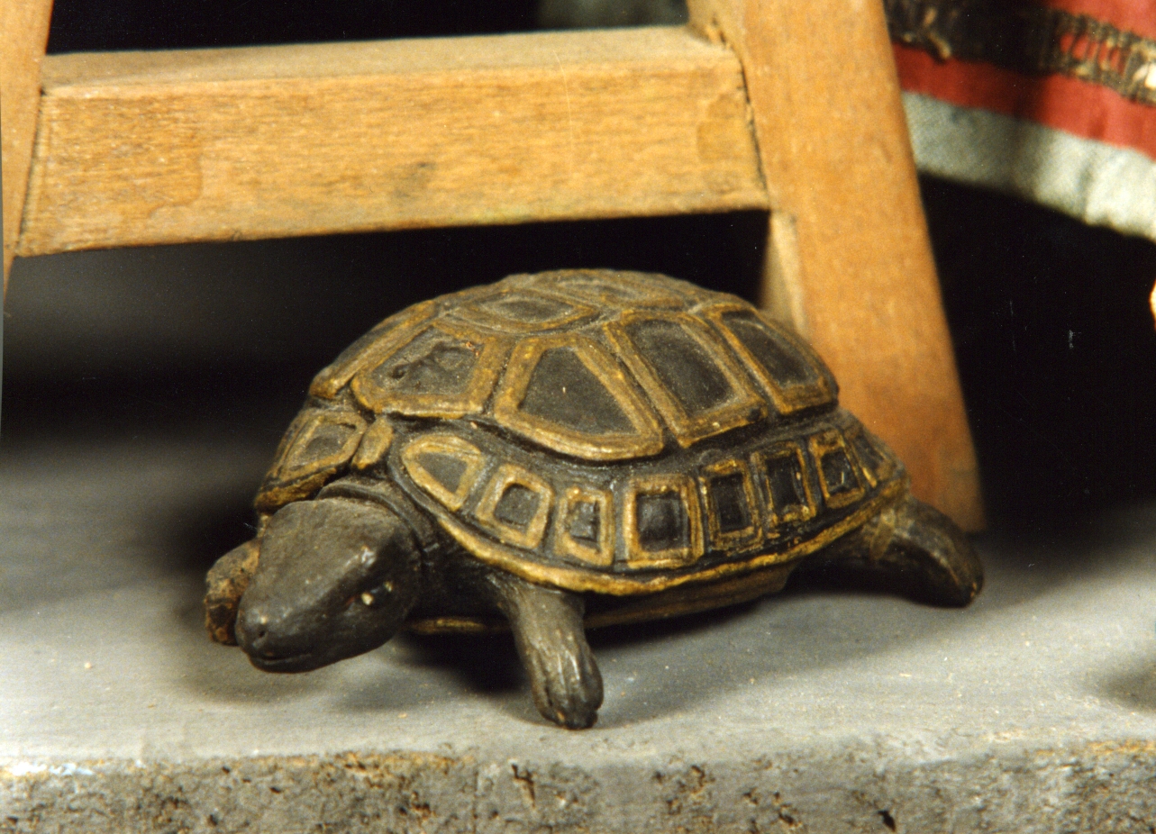 animali (scultura miniaturistica, serie) - bottega napoletana (secc. XVIII/ XIX)