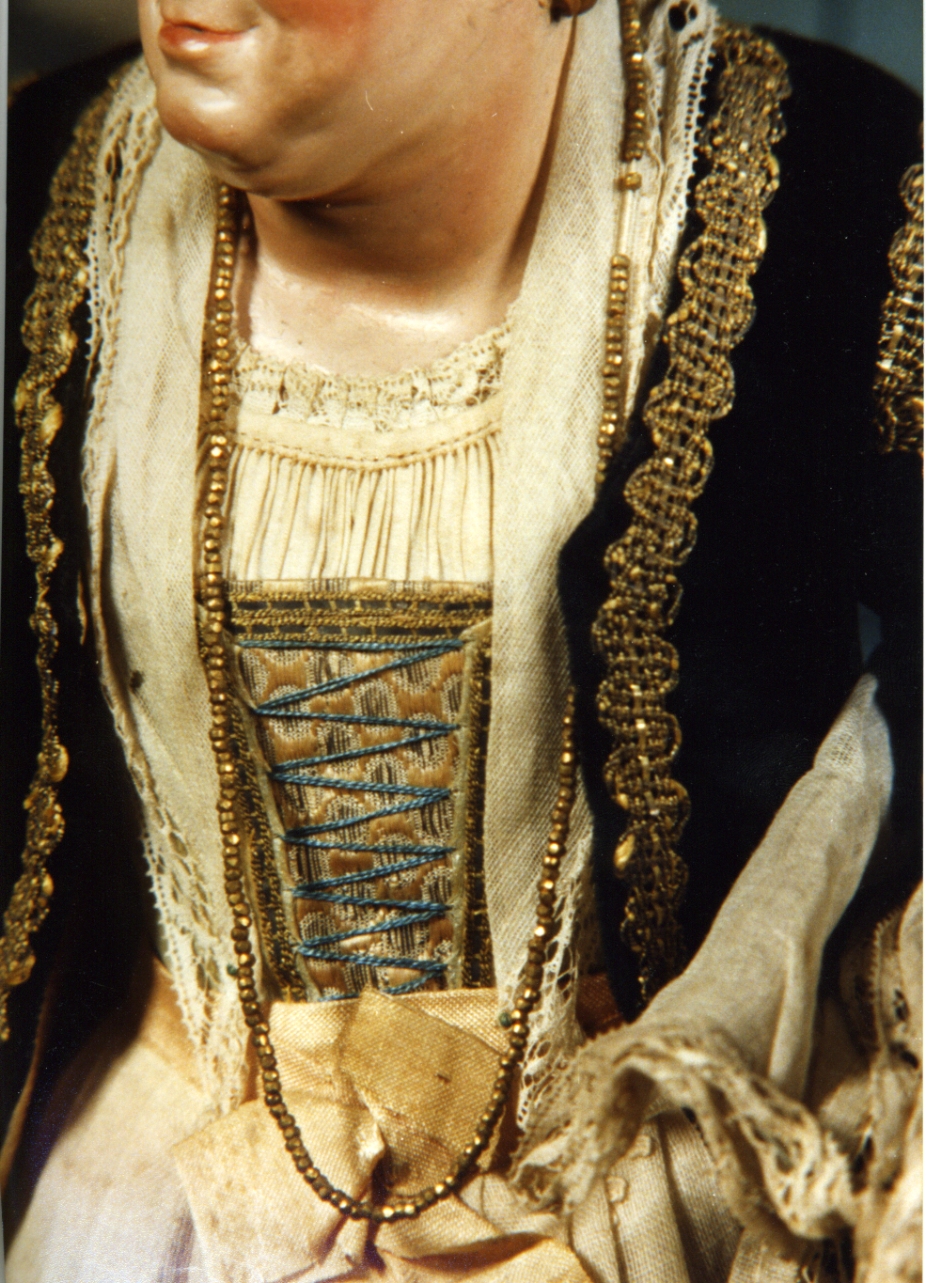 collana (scultura miniaturistica) - bottega napoletana (secc. XVIII/ XIX)