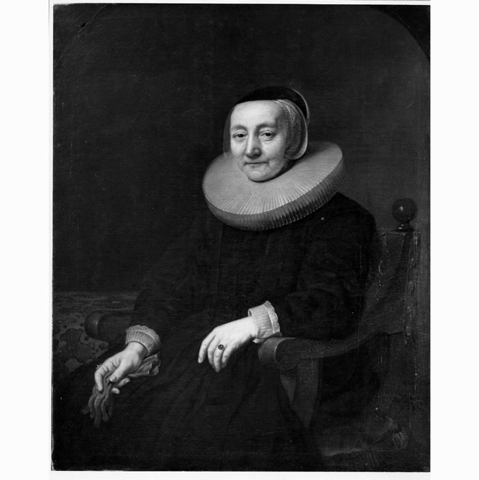 ritratto di donna (dipinto, opera isolata) di Spilberg Johann il Giovane (sec. XVII)