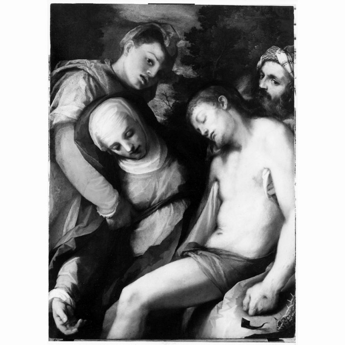 pietà (dipinto, opera isolata) di Cardi Ludovico detto Cigoli (secc. XVI/ XVII)
