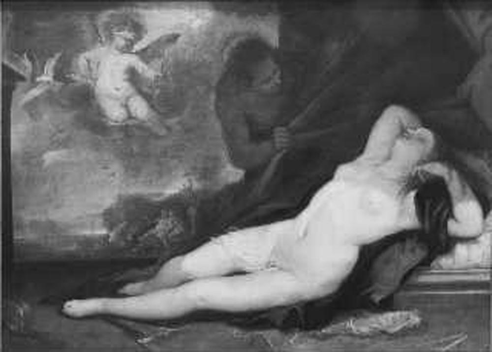 Venere dormiente (dipinto) di Giordano Luca (sec. XVII)