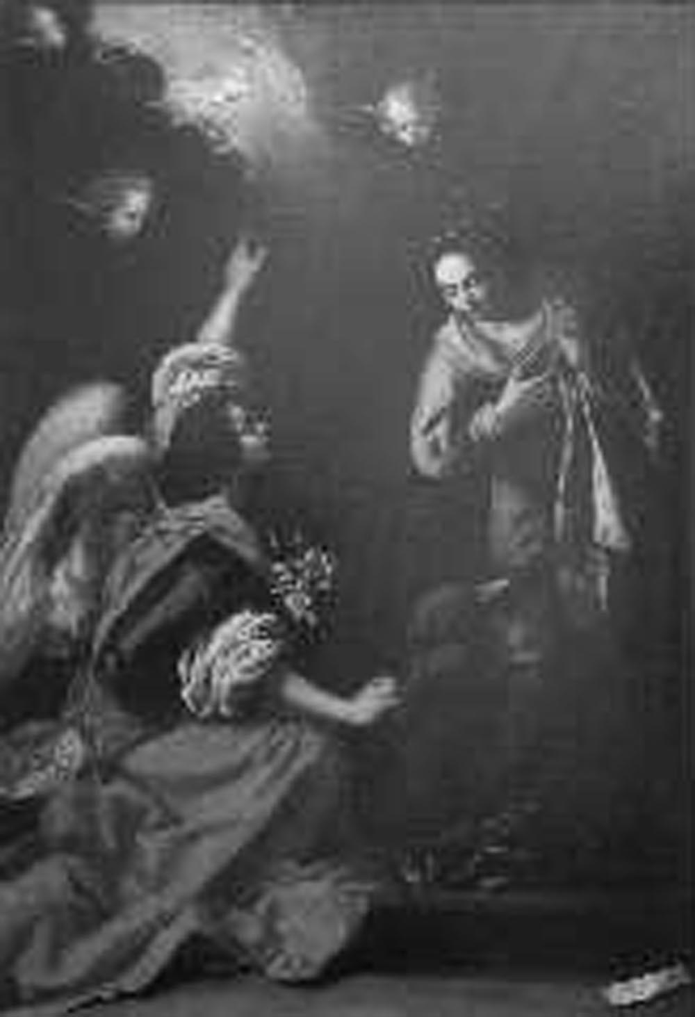 Annunciazione (dipinto) di Gentileschi Artemisia (secondo quarto sec. XVII)