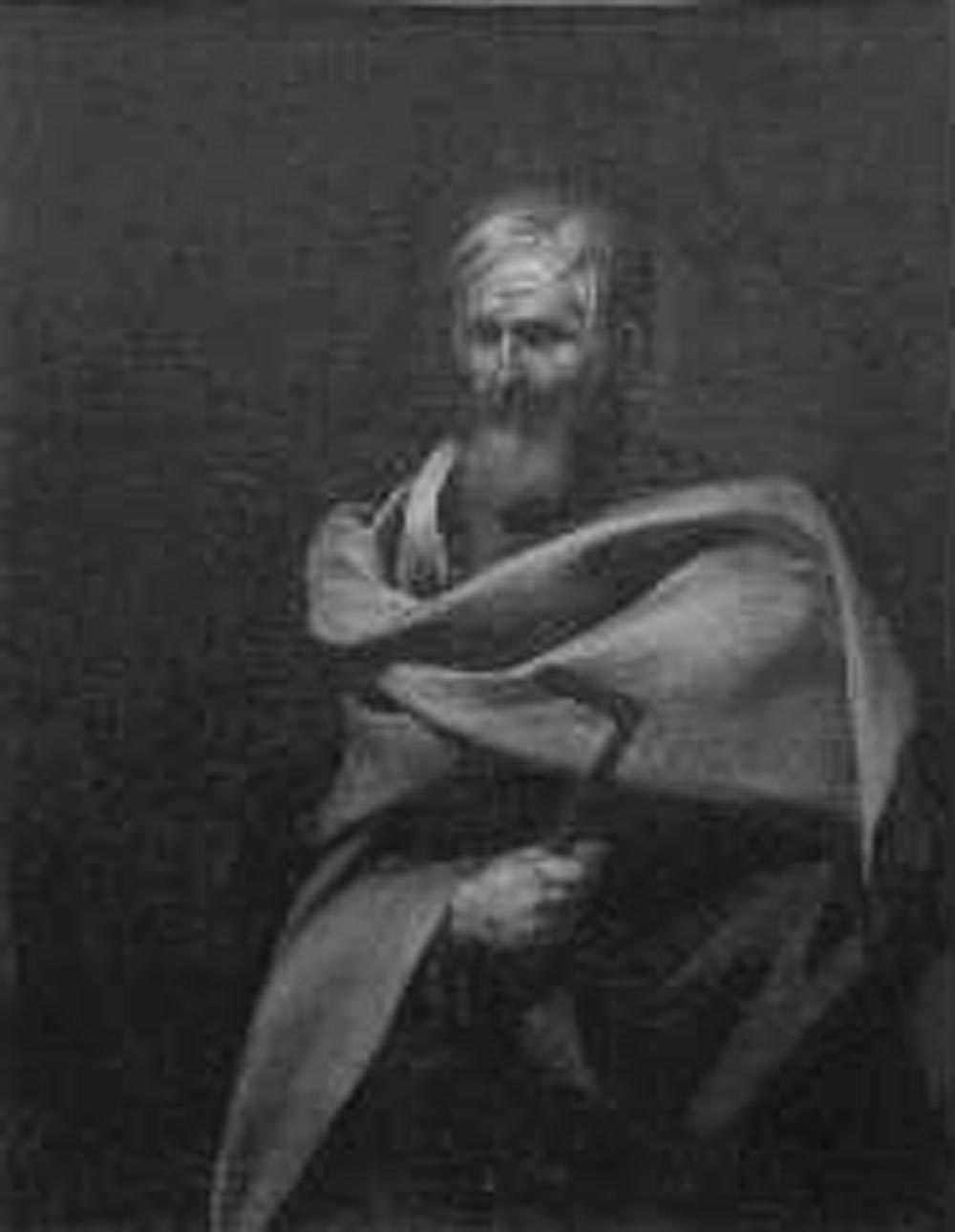 apostolo (dipinto) di Maestro del Giudizio di Salomone (primo quarto sec. XVII)
