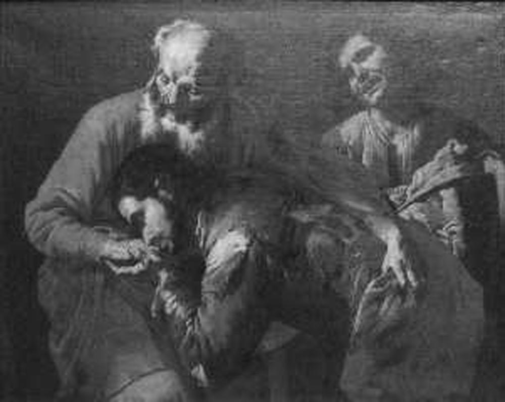 ritorno del figliol prodigo (dipinto) di Maestro dell'annuncio ai Pastori (secondo quarto sec. XVII)