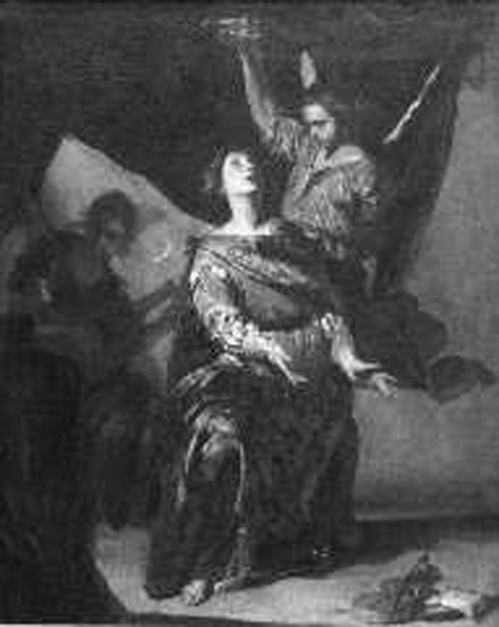 estasi di Santa Cecilia (dipinto) di Cavallino Bernardo (secondo quarto sec. XVII)