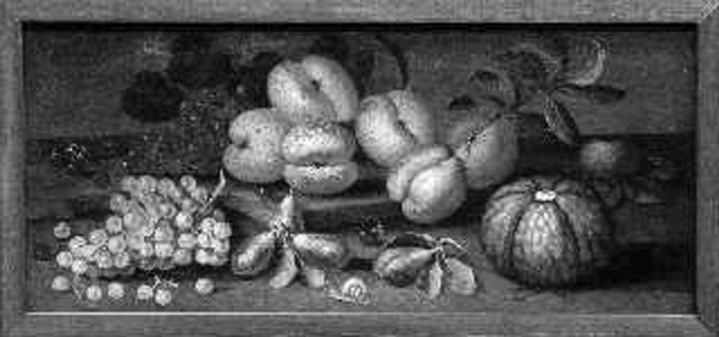 natura morta con frutta (dipinto) di Recco Giuseppe (sec. XVII)