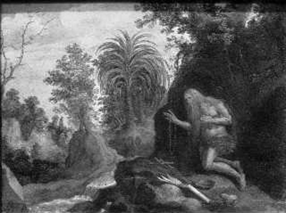 Sant'Onofrio eremita (dipinto) - ambito fiammingo (fine sec. XVII)