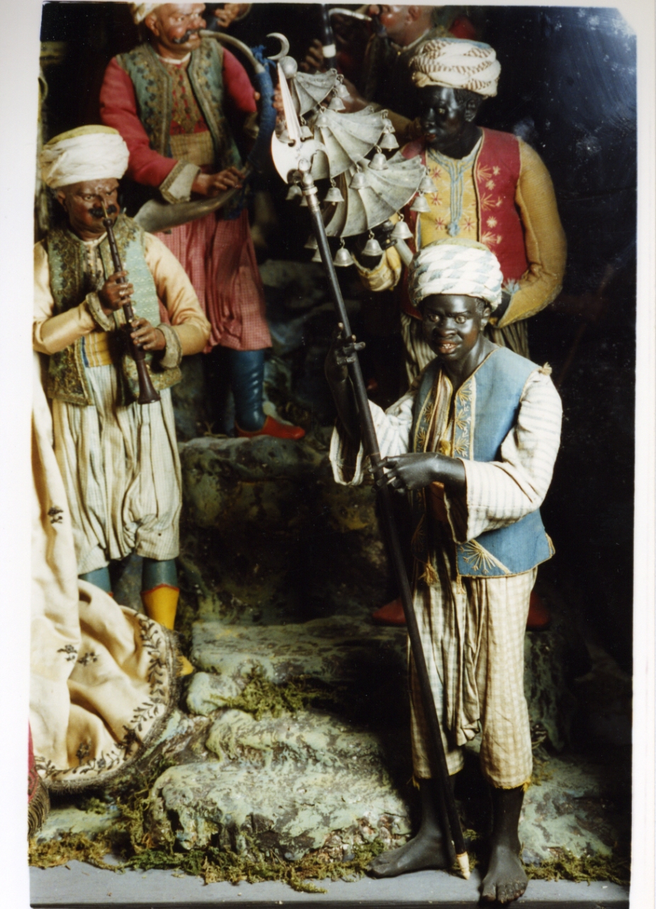 alabarda - bottega napoletana (secc. XVIII/ XIX)