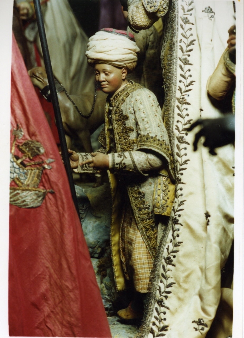 giovane (statuetta di presepio) di Gori Giuseppe (secc. XVIII/ XIX)