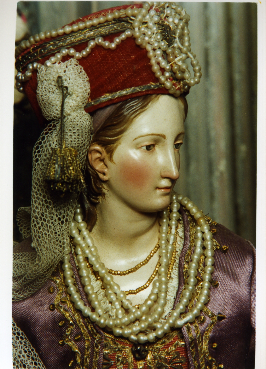 collana, paio - bottega napoletana (secc. XVIII/ XIX)